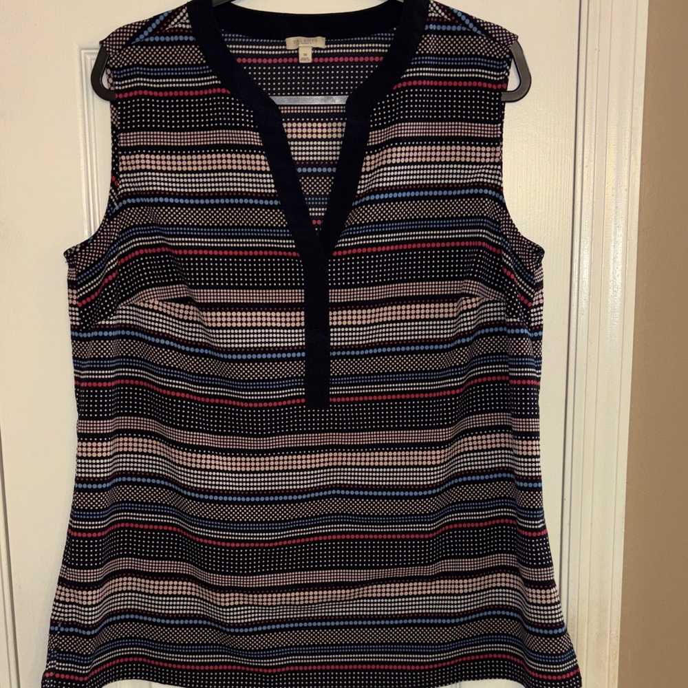 Talbots Multicolor Woman’s Blouse 1x